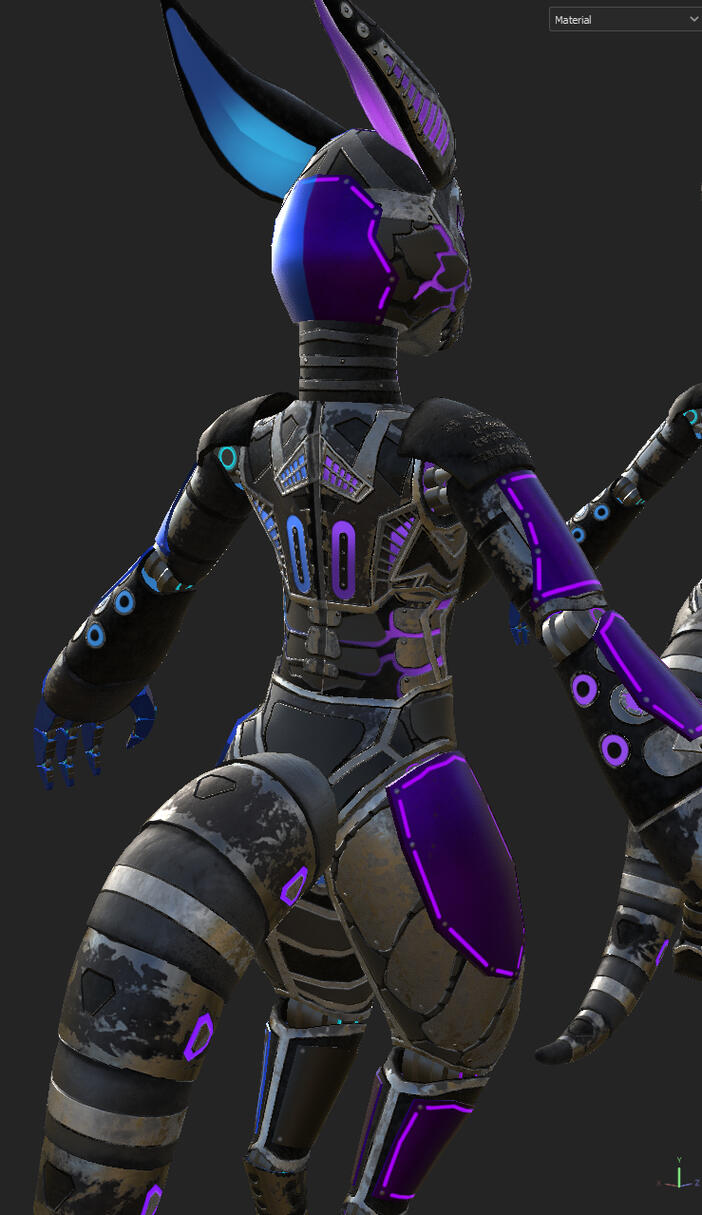 Substance Painter - Back View