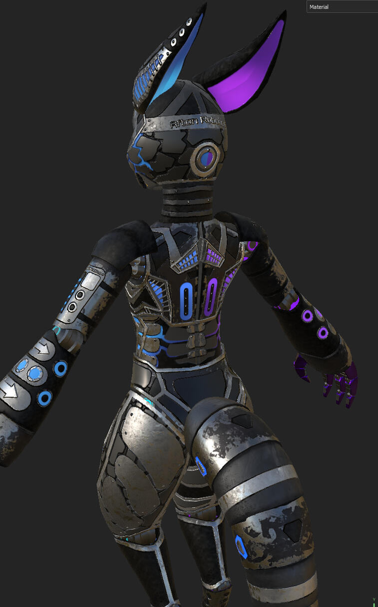 Substance Painter - Back View V2